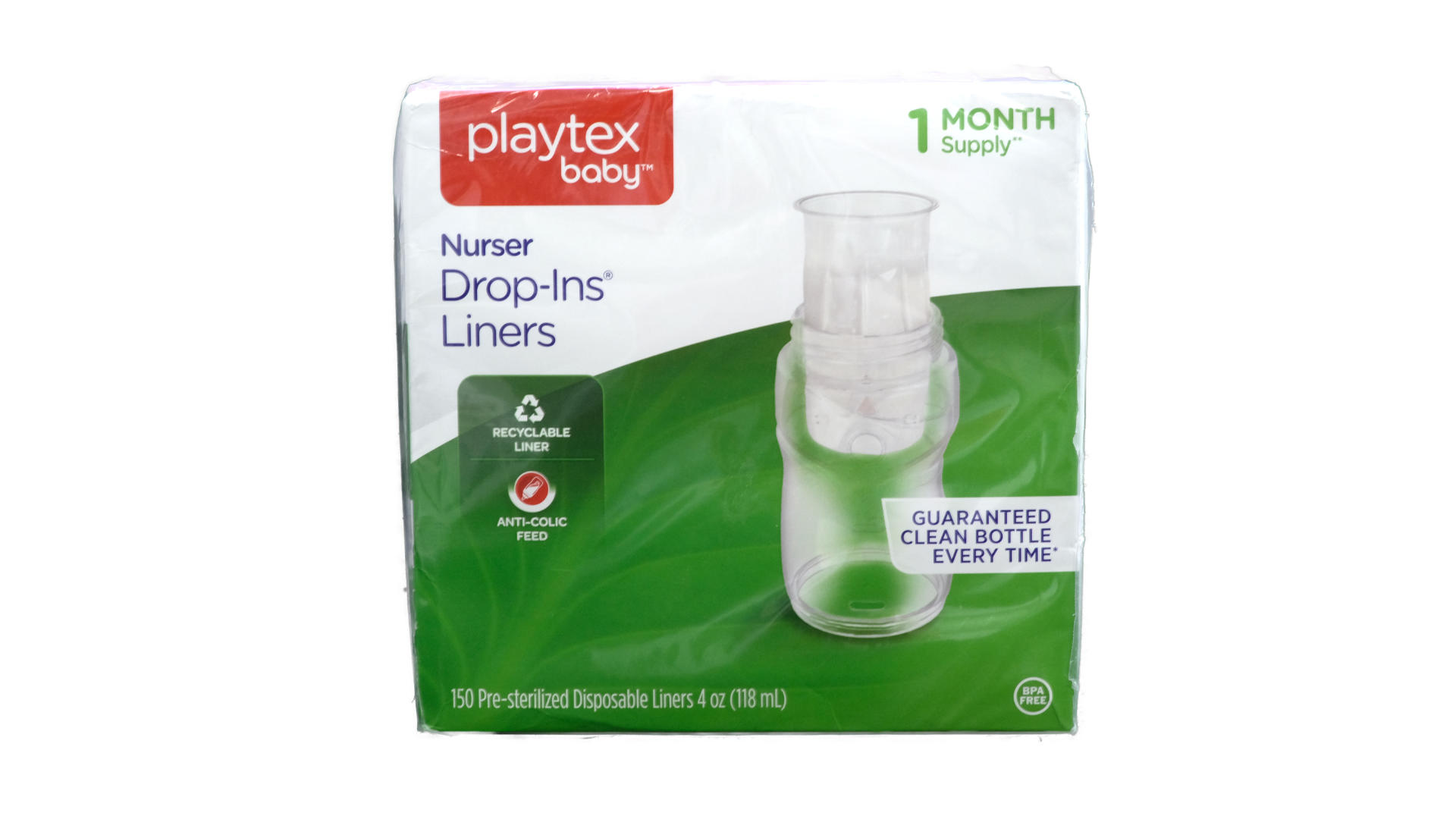 PLAYTEX Nurser Drop-Ins Beutel 4oz PLAYTEX Nurser Drop-Ins Beutel 4oz